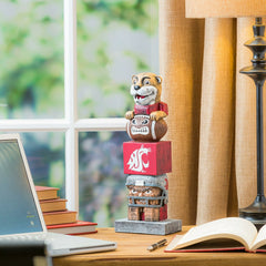 Washington State Tiki Team Totem Garden Statue, Collegiate, Home