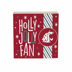 Washington State University Block, Holiday, 6x6, Collegiate, Home