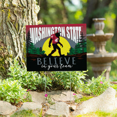 Washington State University Yard Sign, Bigfoot, Collegiate, Home