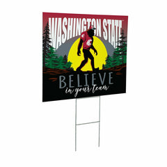 Washington State University Yard Sign, Bigfoot, Collegiate, Home
