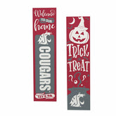 47" Double Sided Leaner, Washington State University, Halloween, Collegiate, Home