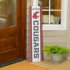 47" Double Sided Leaner, Washington State University, Christmas, Collegiate, Home