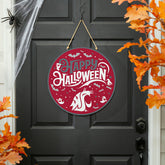 Washington State University Halloween Round Door Décor with Hanging Ro, Collegiate, Home