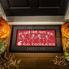 Washington State University Flocked Coir Halloween Sassafras Switch Ma, Collegiate