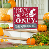 Washington State University Yard Sign, Halloween Treats for Fans, Collegiate, Home