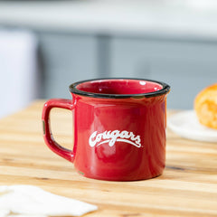 Washington State University Ceramic Camp Cup with Enamel Finish, 14oz, Collegiate, Home