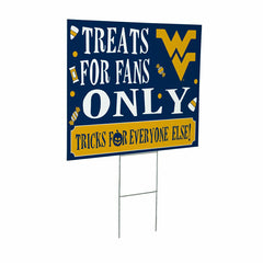 West Virginia University Yard Sign, Halloween Treats for Fans, Collegiate, Home