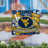 West Virginia University Coroplast Yard Sign, Holiday, Collegiate, Home