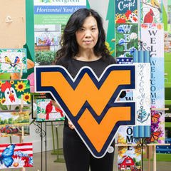 West Virginia University Premier Metal Wall Art, Collegiate, Home