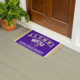 Western Carolina University Alumni Mat, 28"x16", Collegiate