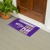 Western Carolina University Fan Mat, 28"x16", Collegiate
