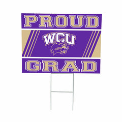 Western Carolina University Coroplast Yard Sign Graduate, Collegiate, Home