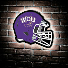 LED Wall Decor, Helmet, Western Carolina University, Collegiate, Home