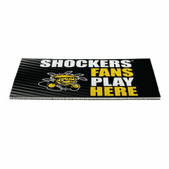 Wichita State University Fan Mat, 28"x16", Collegiate