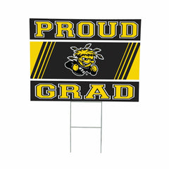 Wichita State University Coroplast Yard Sign Graduate, Collegiate, Home