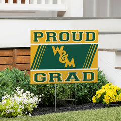 William & Mary Coroplast Yard Sign Graduate, Collegiate, Home