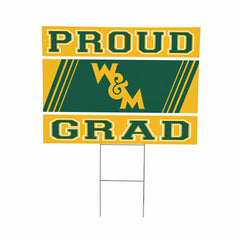 William & Mary Coroplast Yard Sign Graduate, Collegiate, Home