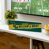 William & Mary Mantle Sign, Down Home Fans, 5x18, Collegiate, Home
