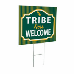 William & Mary Coroplast Yard Sign, "Fans Welcome", Collegiate, Home