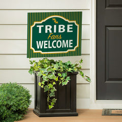 William & Mary Coroplast Yard Sign, "Fans Welcome", Collegiate, Home