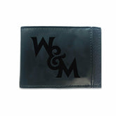 Front Pocket Wallet w/ RFID Blocking, William & Mary, Black, Collegiate, Home