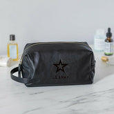 US Army, Embossed Toiletry Bag, Black, US Military, Home