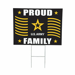 US Army Coroplast Yard Sign, US Military, Home