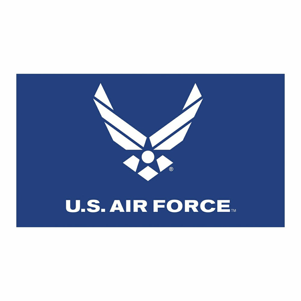 US Air Force Full Color PVC Mat, 16" x 28", US Military