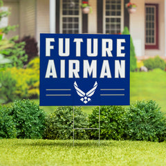 US Air Force Coroplast Yard Sign, US Military, Home