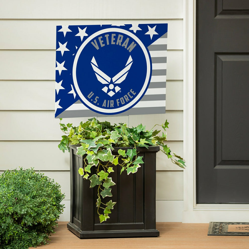 US Air Force Coroplast Yard Sign, US Military, Home