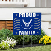 US Air Force Coroplast Yard Sign, US Military, Home