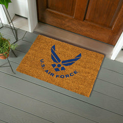 Coir Mat, 16"x28", US Air Force, US Military