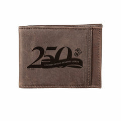 Front Pocket Wallet w/ RFID Blocking, US Marine Corps, 250th Anniversa, US Military, Home