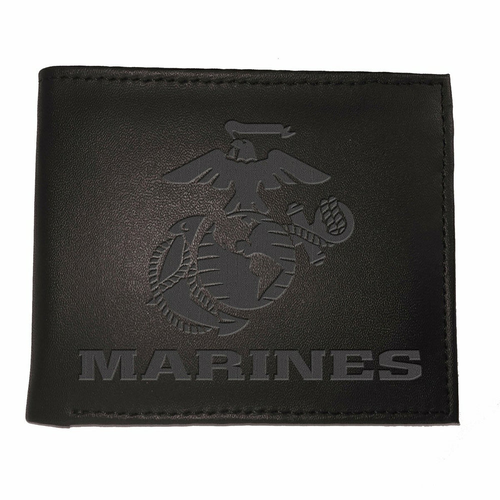 US Marine Corps, Bi-Fold Wallet, Black, US Military, Home