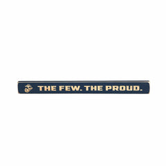 US Marine Corps Engraved Wood Sign, 1.5" x 18", US Military, Home