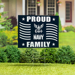 US Navy Coroplast Yard Sign, US Military, Home