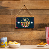 US Navy, 250th Anniversary Wood Wall Sign, 6x11, US Military