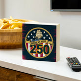 US Navy, 250th Anniversary Plock, Down Home Fans, 6x6, US Military, Home
