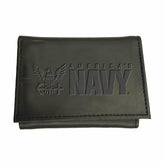 US Navy, Tri-Fold Wallet, Black, US Military
