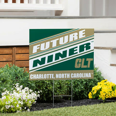 University of North Carolina/Charlotte Coroplast Yard Sign, Future Stu, Home