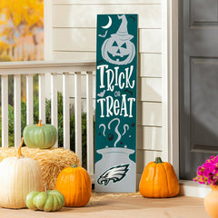 47" Double Sided Leaner, Philadelphia Eagles, Halloween, Home, NFL