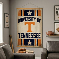 University of Tennessee, Canvas Wall Tapestry, Large, 54x36, Home, Collegiate