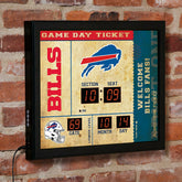 Scoreboard Wall Clock, Buffalo Bills, Home, NFL