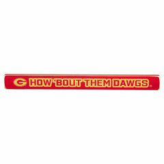 University of Georgia Engraved Wood Sign, 1.5" x 18", Home, Collegiate