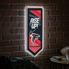 LED Wall Decor, Pennant, Atlanta Falcons, NFL, Home