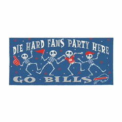 Buffalo Bills Flocked Coir Halloween Sassafras Switch Mat, 22"x10", NFL