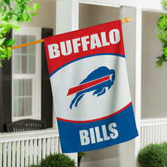 Buffalo Bills Suede House Flag, NFL