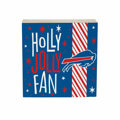Buffalo Bills Block, Holiday, 6x6, NFL, Home