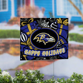 Baltimore Ravens Yard Sign, Holiday, NFL, Home
