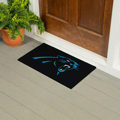 Full Color PVC Mat, 16" x 28", Carolina Panthers, NFL